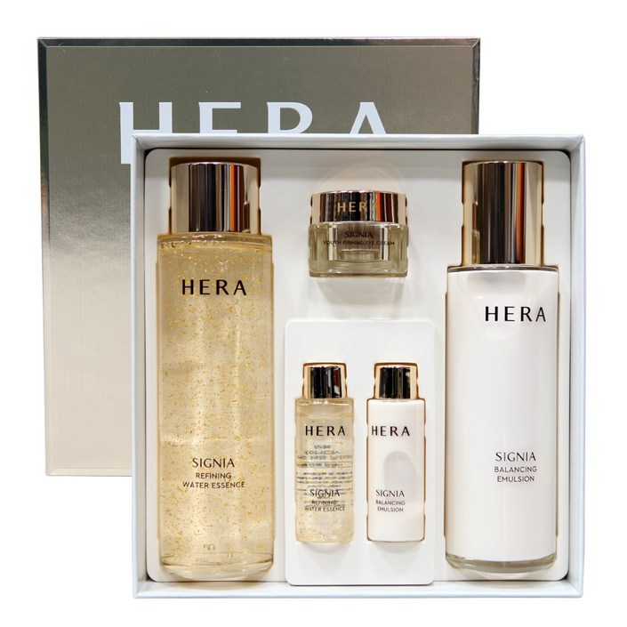 (방판) 헤라 시그니아 에센셜 기프트 2종 세트/워터에센스 에멀젼 _FM