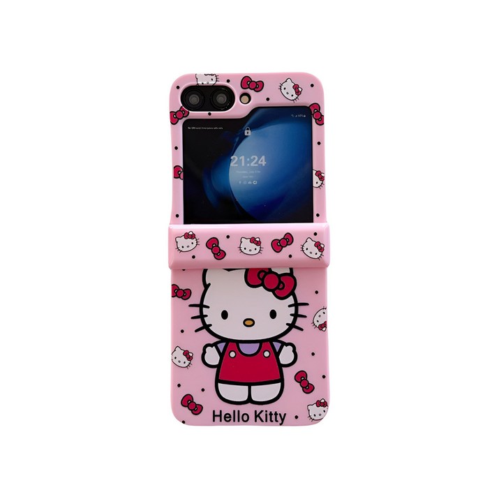 갤럭시z플립5 z플립6 z플립7 힌지보호 귀여워요kt 핸드폰케이스