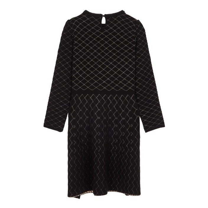 질스튜어트뉴욕 동절 블랙 울혼방 긴팔원피스 D530BK