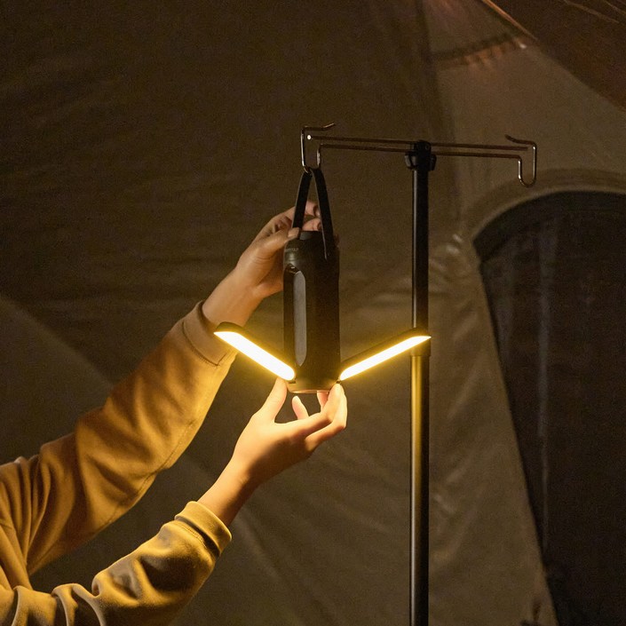 버티탭 캠핑랜턴 10000mAh LED작업등 충전식조명 텐트조명 캠핑전등 감성랜턴 렌턴충전식 렌턴 감성램프, 그레이, 1개