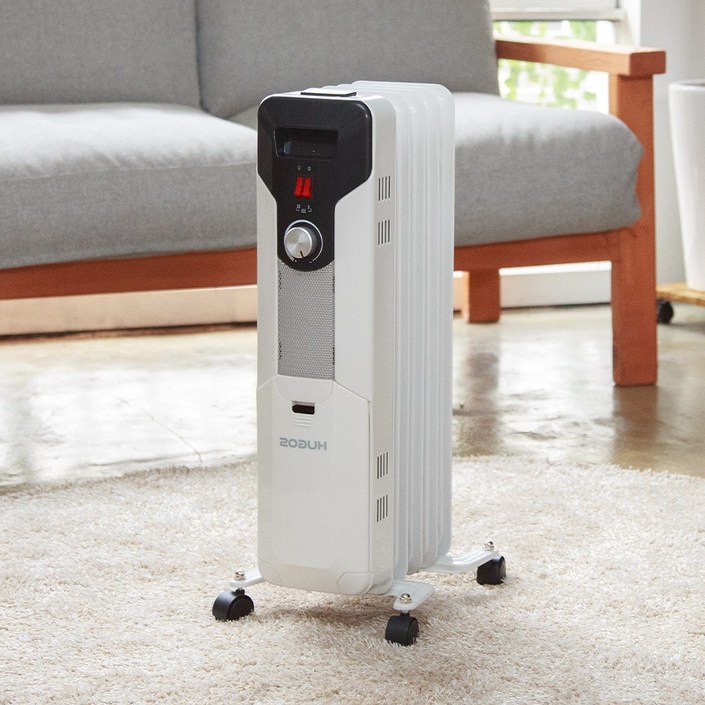 휴고스 라디에이터 전기 난로 히터 소형 욕실 업소용