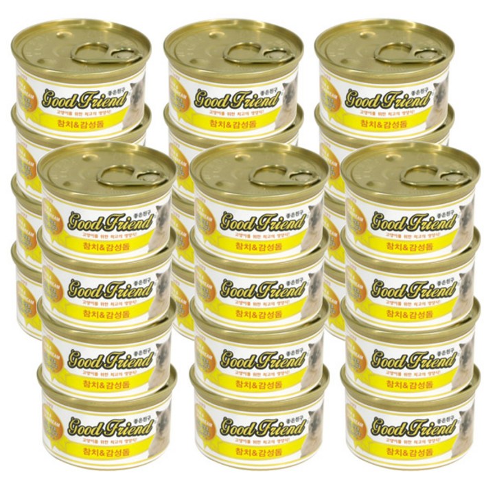 굿프렌드 고양이 간식캔 85g 굿프렌드 고양이 간식캔 85g