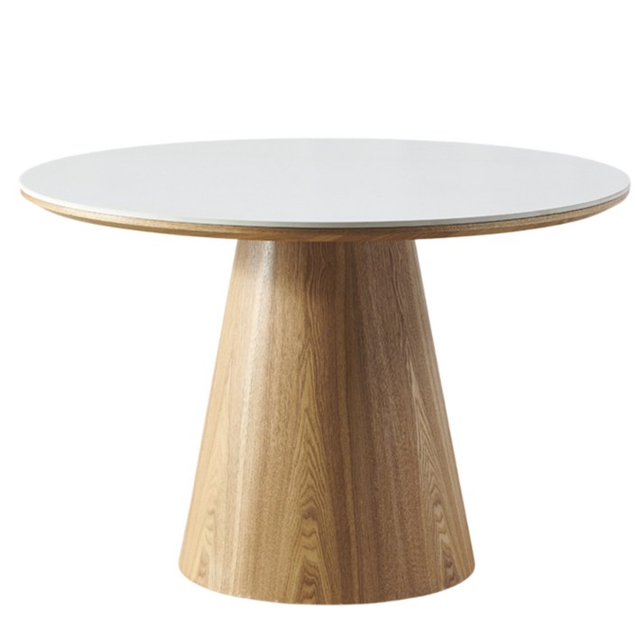 트리몬 TM03 포세린 오크 월넛 원형 750 850 1000 1100 1200 세라믹식탁, 오크(연한색), 5인용