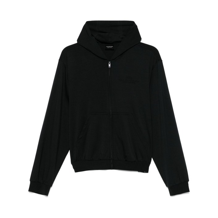 발렌시아가 로고 자수 후디