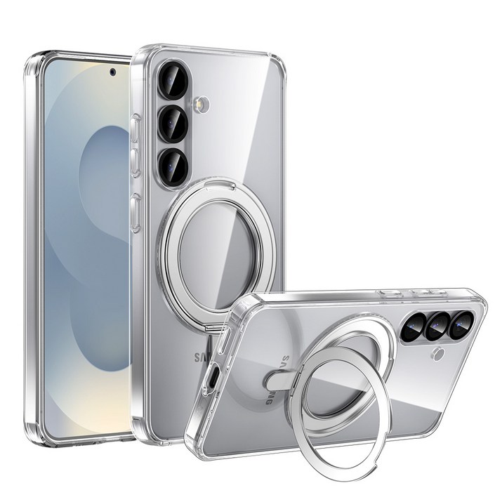 MAGIC JOHN 매직존 갤럭시 휴대폰 보호케이스 맥세이프 핸드그립 거치대 360도 회전 마그네틱 스크래치방지