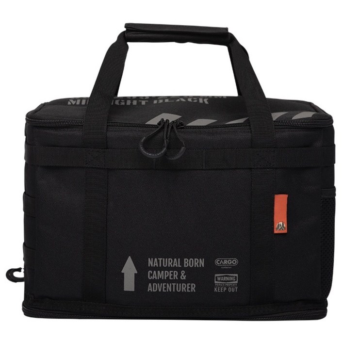 카고컨테이너 커스텀 백 M, 블랙, 1개