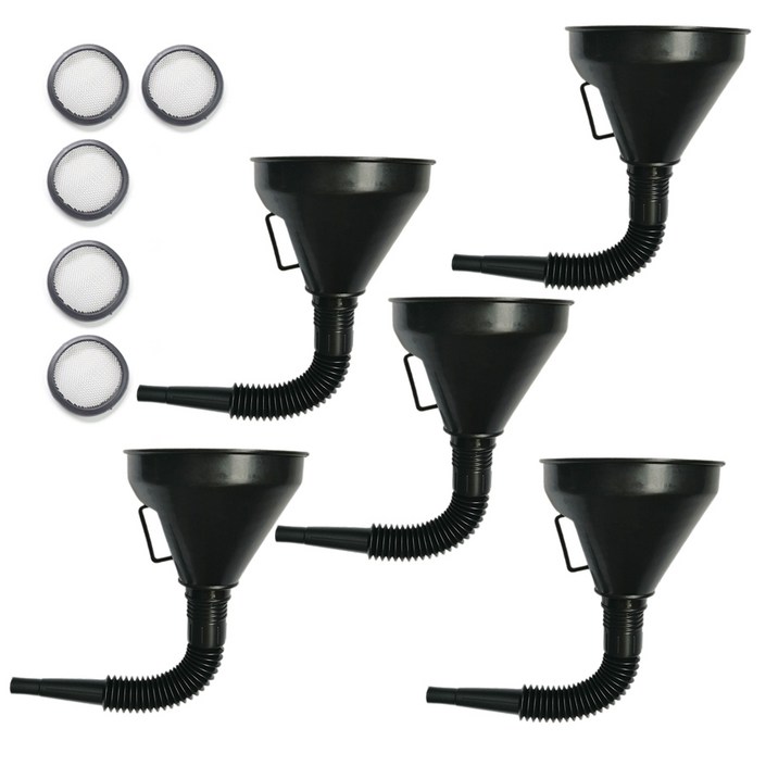 ab 한길 엔진오일 냉각수 주유 자바라 깔대기 오토바이 자동차