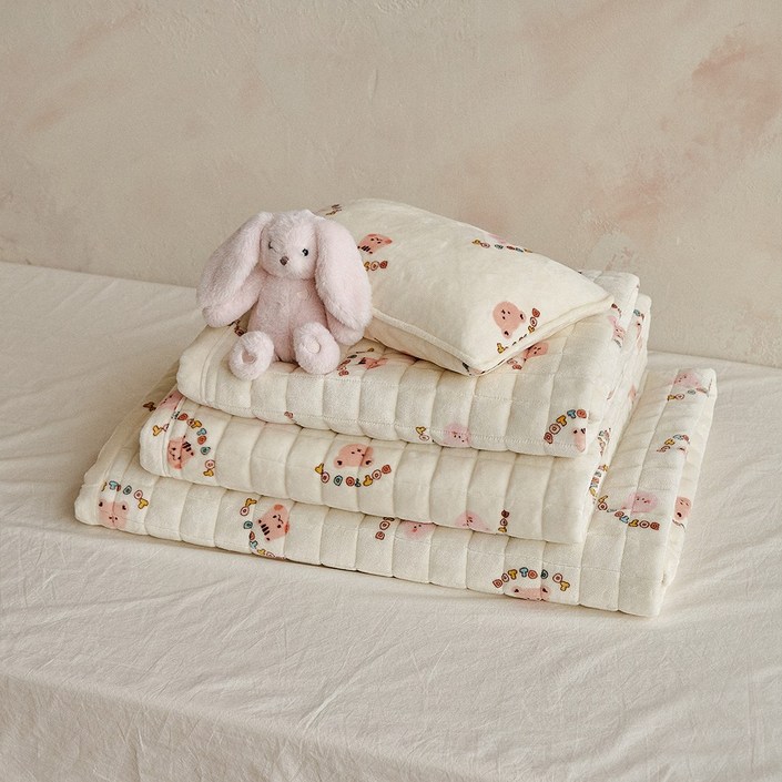 돗투돗 돗프렌즈 플라넬 극세사 논슬립 패드