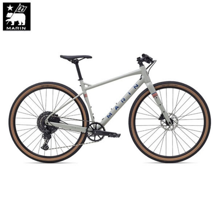 마린 2022 하이브리드 자전거 DSX1 11단 유압디스크, DSX1 Grey Blue M, 1개