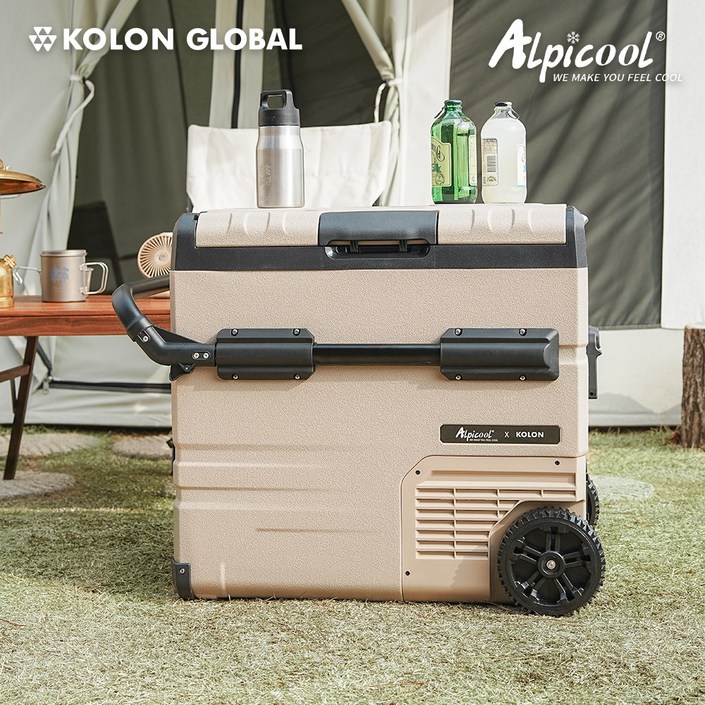공식판매 알피쿨 코오롱 신상 37L 54L 정품 차량용냉장고 캠핑냉장고 공식AS 차량용 냉동고 휴대 이동식 차박 냉장