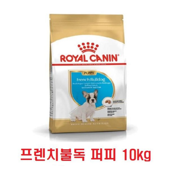 로얄캐닌 불독 퍼피 12kg 강아지사료, 1개, 닭, 10kg
