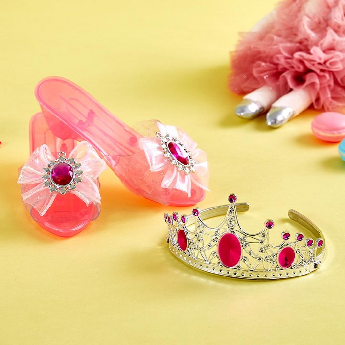 모던하우스 프린세스 샤이닝 티아라구두 SET