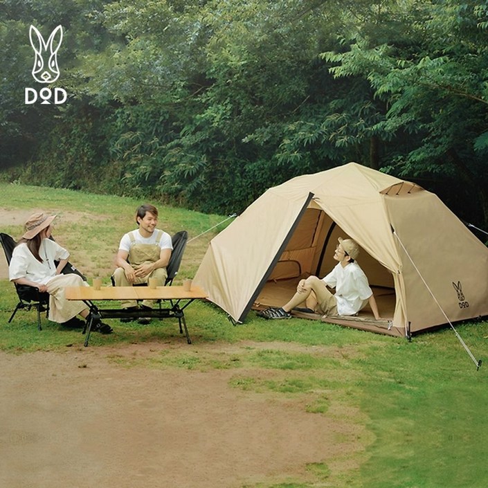 DOD 와가야노 원터치 3사이즈 캠핑 T3982TN 텐트 M S L