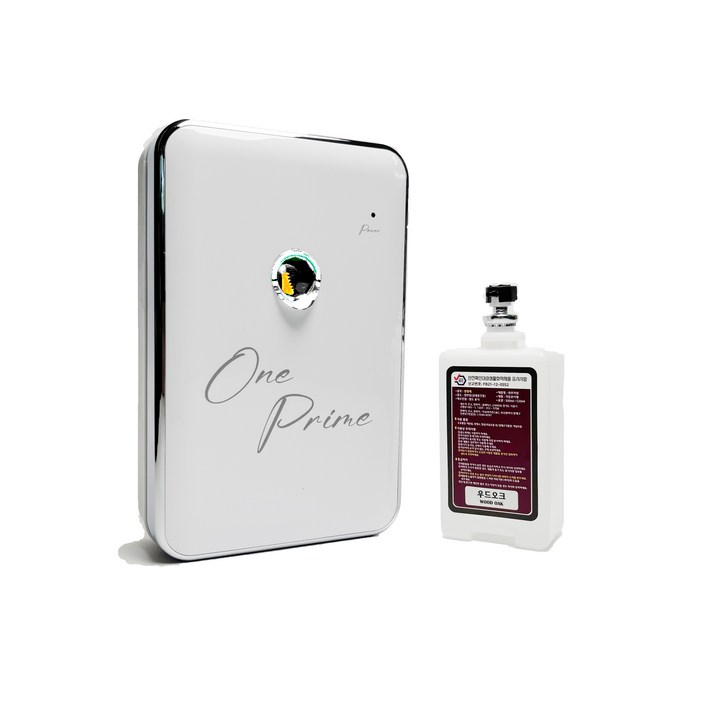 원프라임 자동분사 액상 방향제 자동 분사기 화장실 실내용 사무실 업소용 크림화이트 건전지증정풀세트