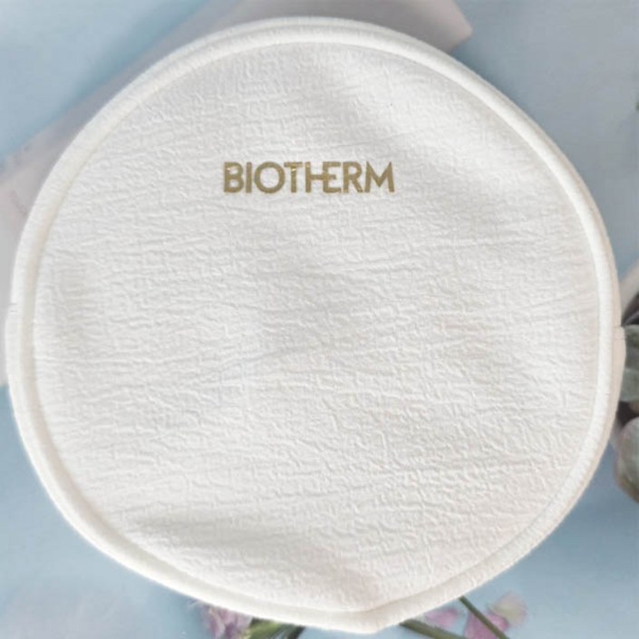 23화이트원형홀리데이파우치 여행용골프공위행용품화장품운동