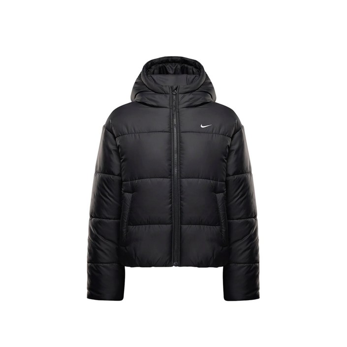 나이키 여성 패딩 루즈 핏 아우터 점퍼 여자 겨울 잠바 숏 의류케이스세트