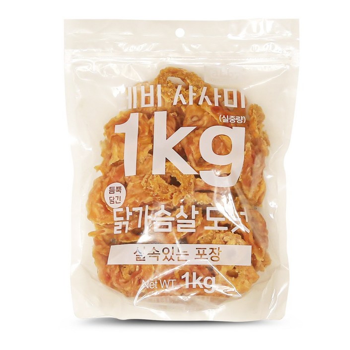 Tabby테비사사미 실속포장1kg닭가슴살도넛
