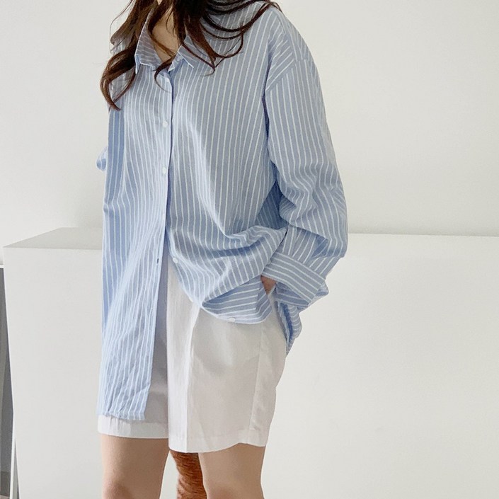 야나폴 루즈핏 남방 원피스 체형커버 데일리룩 추천 야나폴 루즈핏 남방 원피스 체형커버 데일리룩 추천