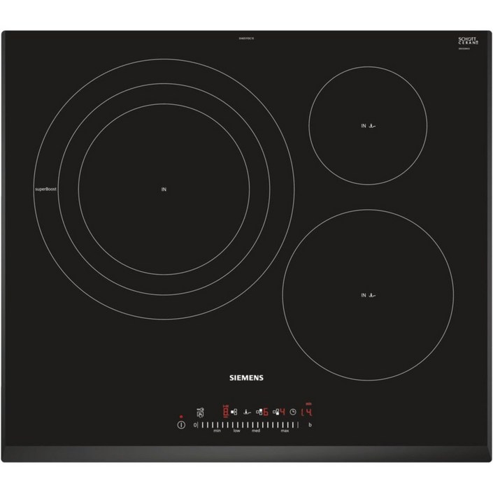 지멘스 EH651FDC1E 인덕션 호브 독일 빌트인 3구인덕션