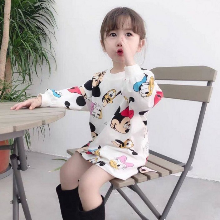 마우스 긴팔원피스 마우스 긴팔원피스