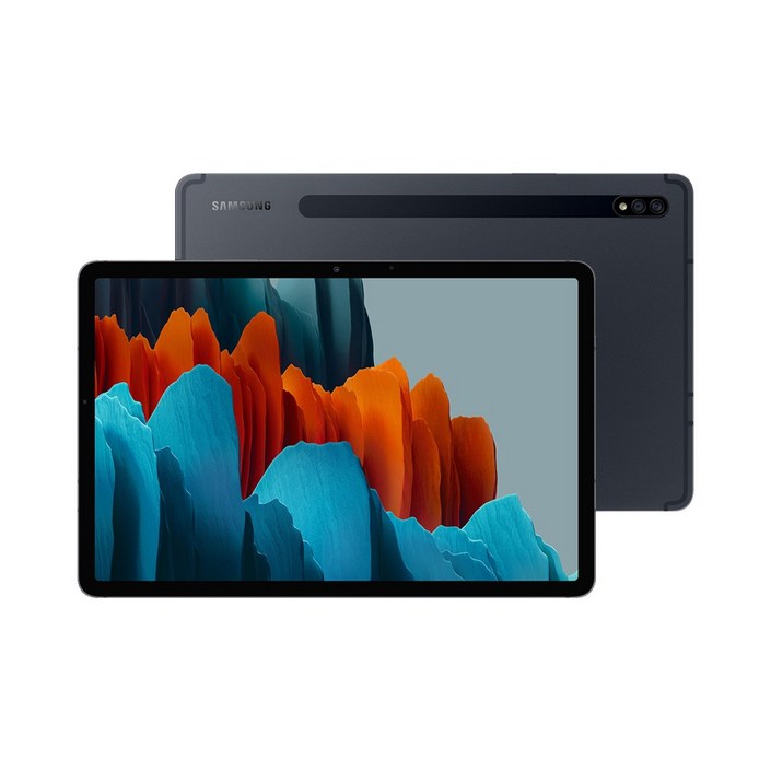 삼성전자 갤럭시탭 S7 SMT875 WiFiLTE 128GB, WiFiCellular, 128GB, 미스틱블랙 전시상품
