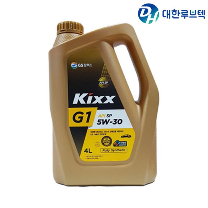 킥스, KIXX G1 5W-30 4L, 가솔린엔진오일, kixx G1 5W30 SP 4L, 1개 20221214