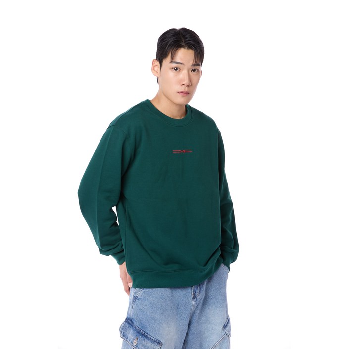 CHOICE  APPEAR LOGO Sweat Shirt Green