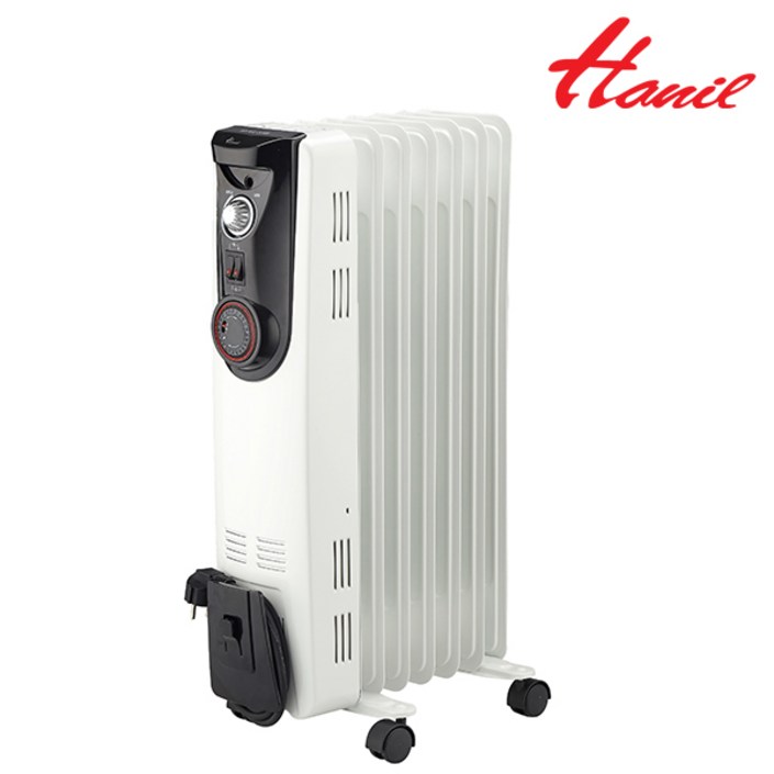 한일전기 동파방지 이동식 타이머 전기 라디에이터 7핀 화장실 휴게실