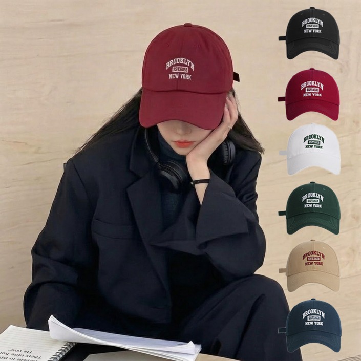 로씨티 남여공용 레터링 볼캡