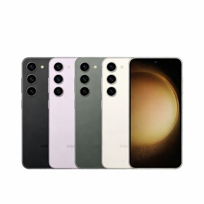 삼성 갤럭시 S23 256GB 공기계 S급 단말기유심핀보호케이스보호필름  1년 무상보증, 256GB, 라벤더