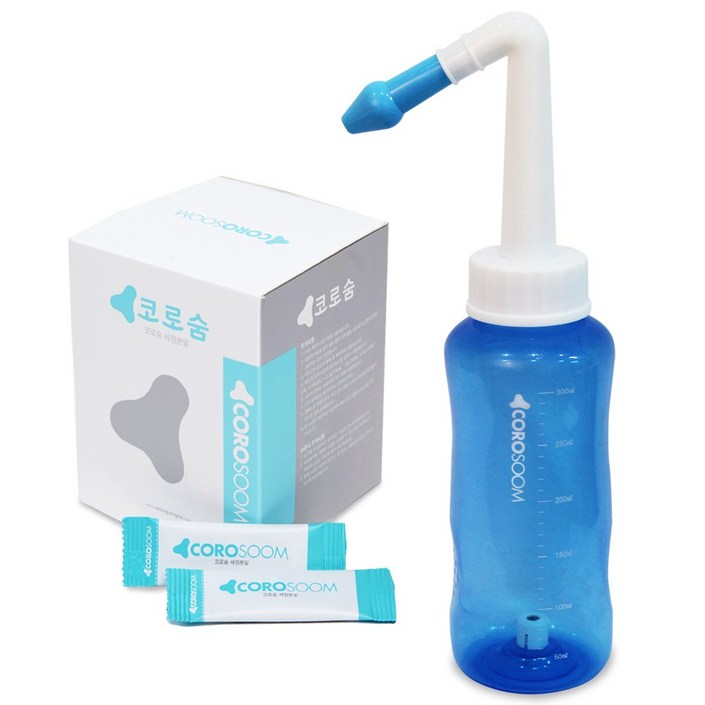 비타그램 코로숨 코세정기 코세척기 키트 + 솔트 50포 VG-BF011SET50, 1세트