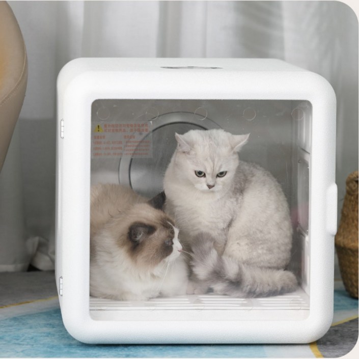 빨래건조기 고양이 건조기 애완동물 건조함 스마트 가정용 고양이 건조함 애완동물 목욕 대풍력 드라이어, 110V