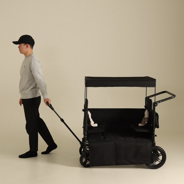 베베온트립 접이식 유아 웨건 옆면개방 벤치형