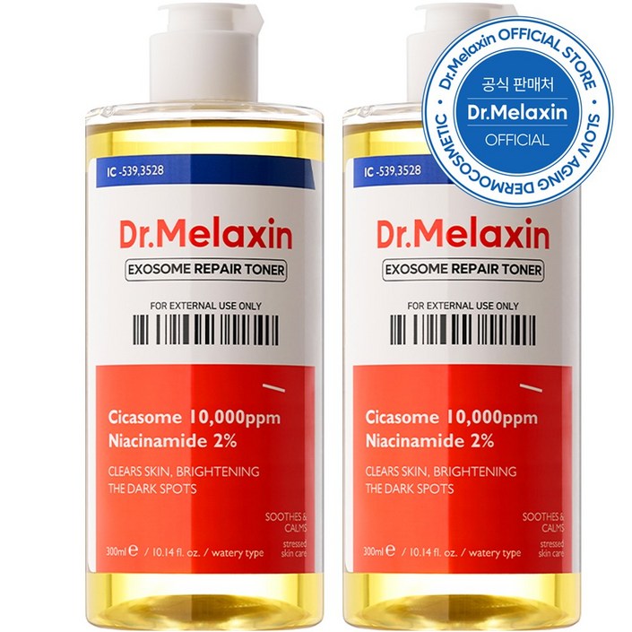 닥터 멜락신 엑소좀 흔적 토너, 2개, 300ml