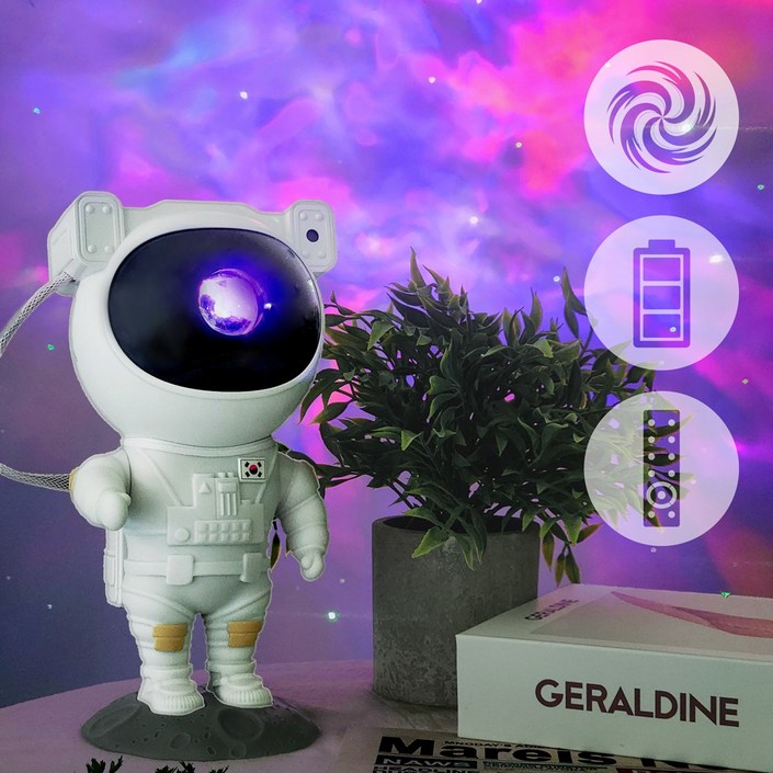 JJBB 오로라 무드등 K 우주인 조명 취침등 수면등 수유등 LED 램프 등