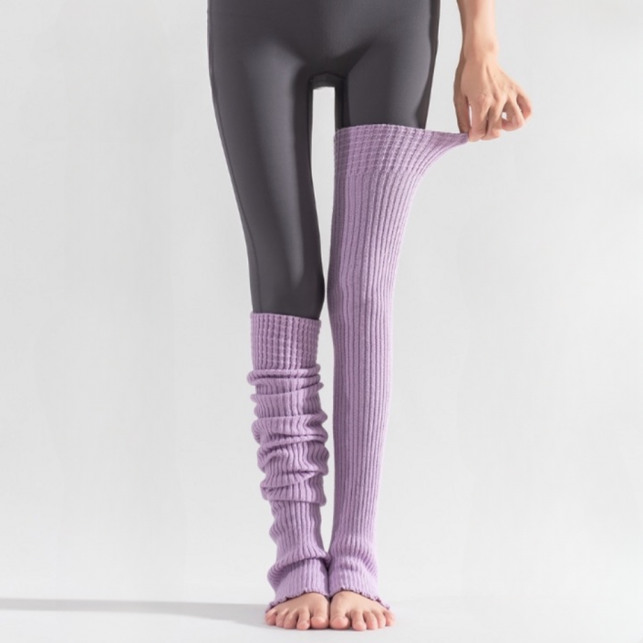 이이엘댄스 오픈 홀 레그워머 다리 무릎 발목 발레 워머