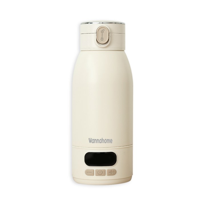 워너홈 휴대용 분유포트, 99 살균기능 2시간 완충, 급속충전, 500ml