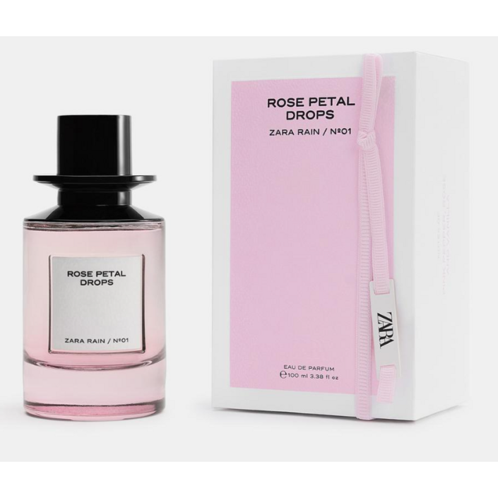 ZARA ROSE PETAL DROPS 오드 퍼퓸 100ML (3.4 FL. OZ).