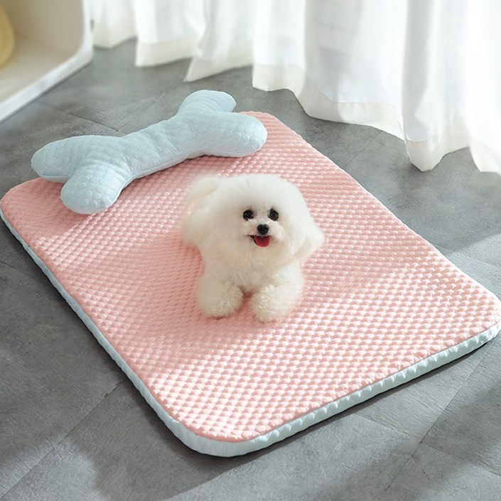 리큰 사계절 사용하는 강아지 고양이 방석 쿠션, 1개