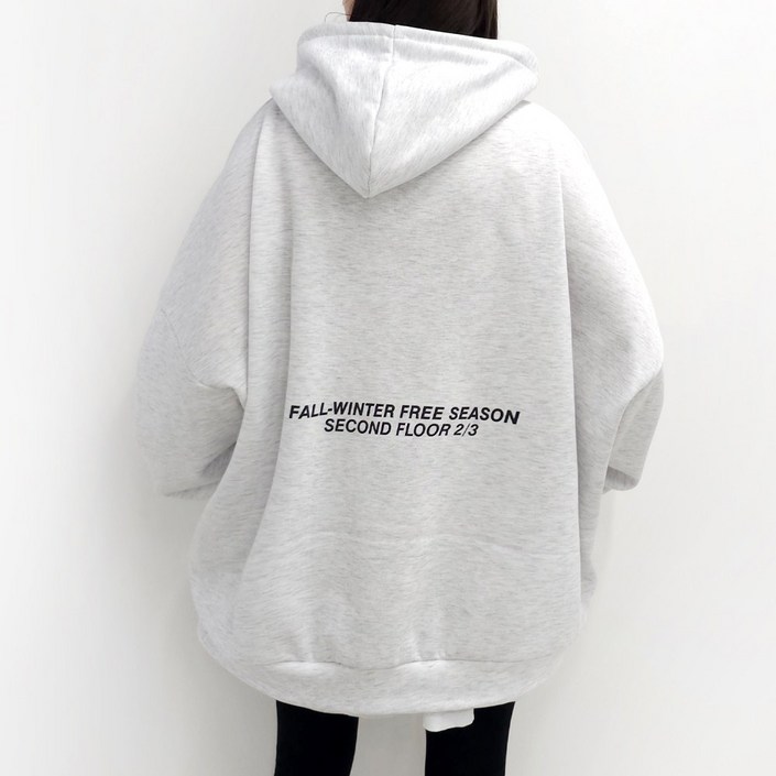 [4XL, 3COLOR] 프리시즌 후드티 (기모ver.) 55~99까지 빅사이즈 오버사이즈 남여공용 홈웨어 박스 후드