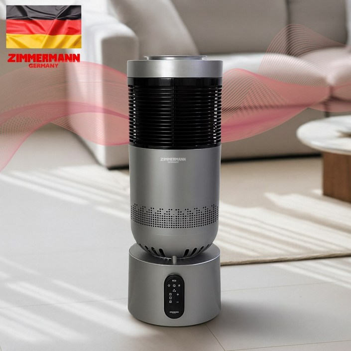 독일 360도 저소음 그래핀 PTC 절전형 온풍기 가정용 사무실