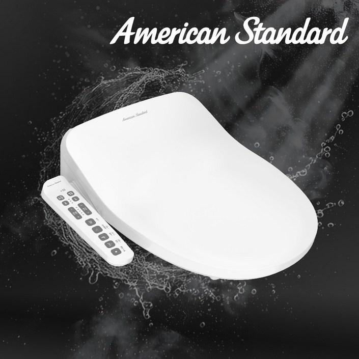 25년 신모델 아메리칸 스탠다드 아쿠아 비데 IPX7 완전 방수 필터없는 직수형, 고객직접설치, 아쿠아2건조O