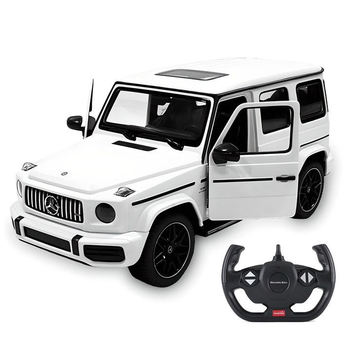 벤츠 지바겐 G63 AA타입 114 RC카, 화이트, 1개