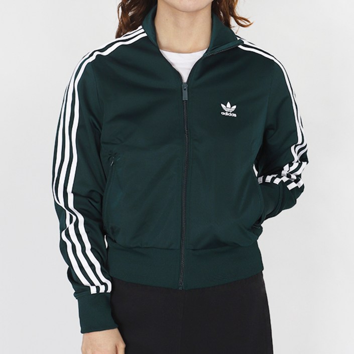 아디다스 W ADICOLOR CLASSIC 파이어버드 트랙탑 져지 오로라 아이비화이트