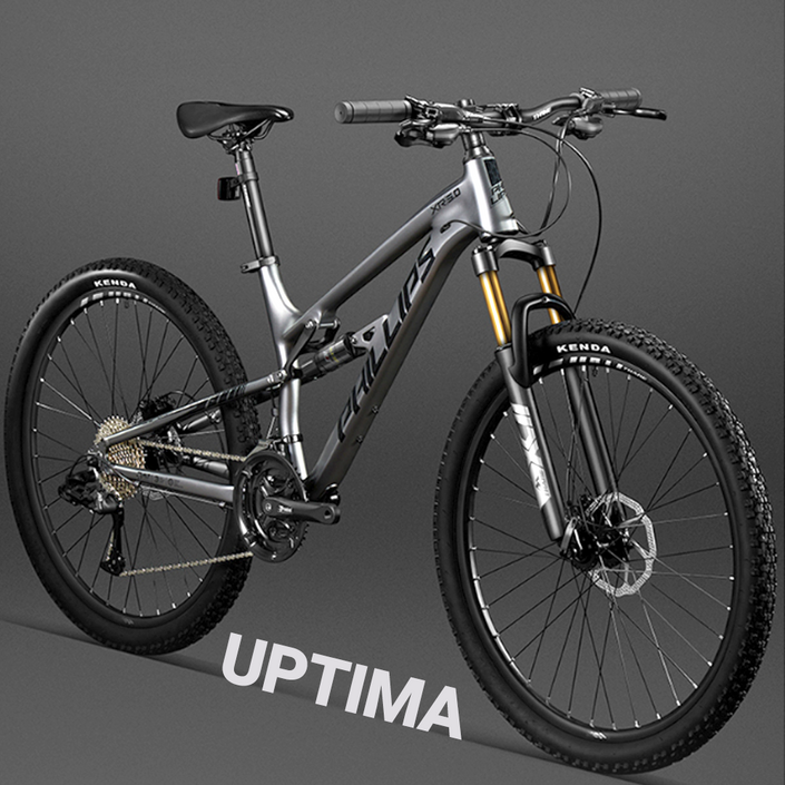 업티마 풀샥 MTB 산악자전거 27단 30단 33단, 1개, 180cm, 맷그레이(33)
