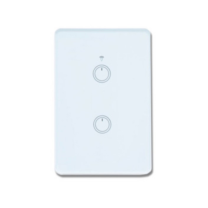 스마트빌 스마트 wifi iot 원격 제어 2구 화이트 스위치 2A440W 스마트빌 스마트 wifi iot 원격 제어 2구 화이트 스위치 2A440W