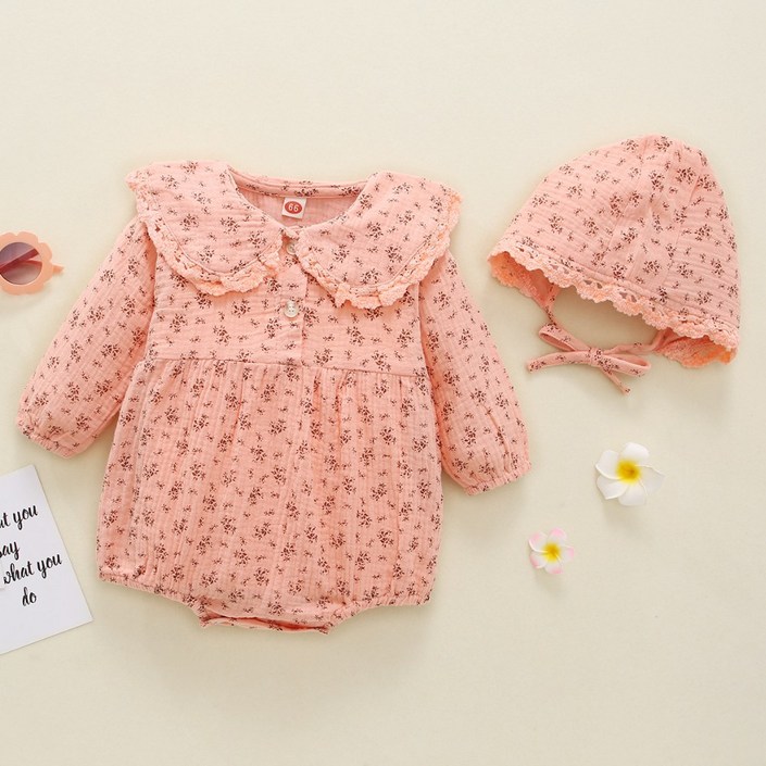 콩그레츄츄 플라워 원피스모자세트 100일 1세 2세 촬영룩 나들이룩 아기슈트 외출복