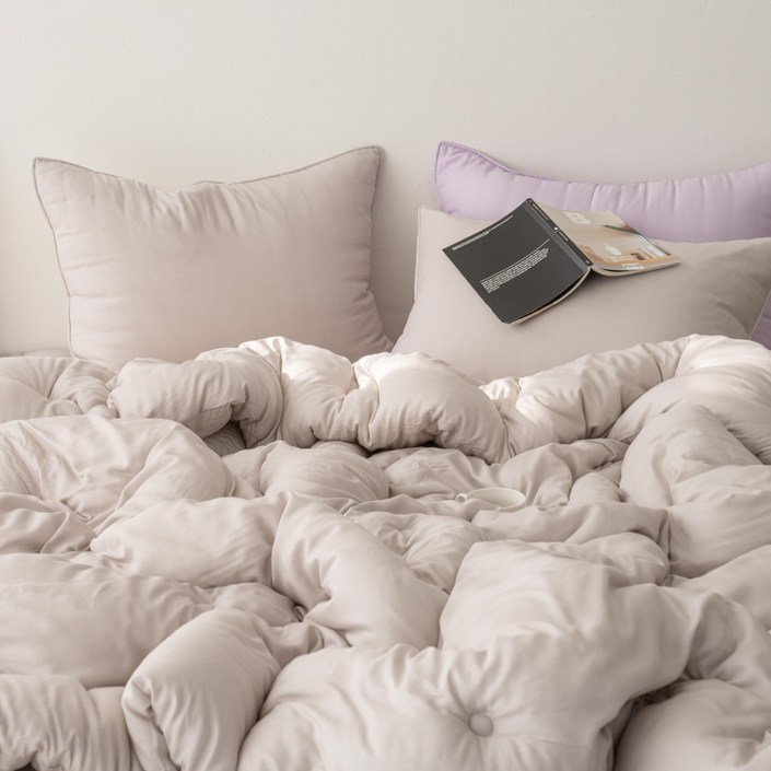 프리미엄 텐셀 모달이불 알러지 케어 향균 옥수수솜 포근한 사계절 차렵 이불