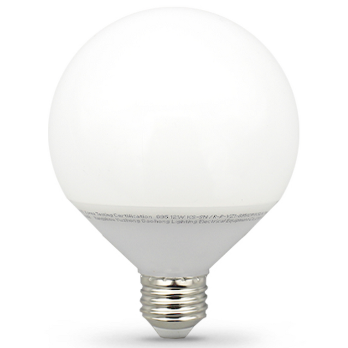 한양라이팅 LED볼전구 12W 숏소켓, 주광색, 1개