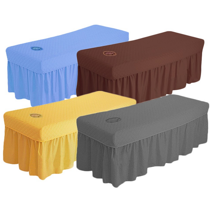 현대교역 침대커버 경락침대커버 구멍베드커버 홀베드커버 경락베드 마사지침대커버 맞춤형  한국